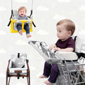 3-in-1 Baby Shopping Cart Cover Booster Seat for Dining Travel High Chair Swing