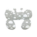 Baby Butterfly-Shaped Neck Pillow, Butterfly Headrest, Children's Car Headrest, Child Safety Seat Headrest, Stroller Pillow, Suitable for Home and Outdoor Use, Baby and Children's Pillow, Soft and Comfortable, Suitable for Both Boys and Girls